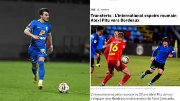 Transferul lui Alexi Pitu la Bordeaux dezvaluit in FANATIK cap de afis in presa din Franta Ia sedus pe conducatori