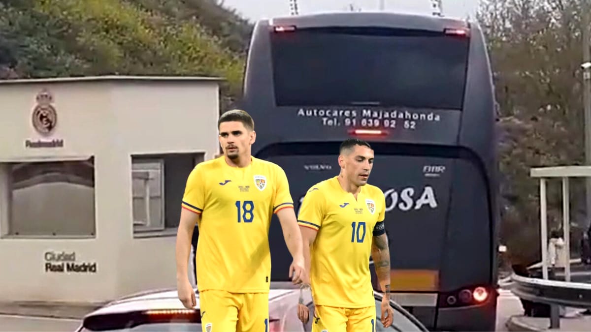 Naționala României s-a pregătit la baza lui Real Madrid înaintea meciului cu Columbia!