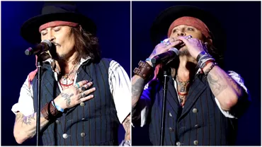 Ce sa intamplat la concertul pe care Johnny Depp la sustinut in Romania Gestul cu care romanii lau lasat fara cuvinte