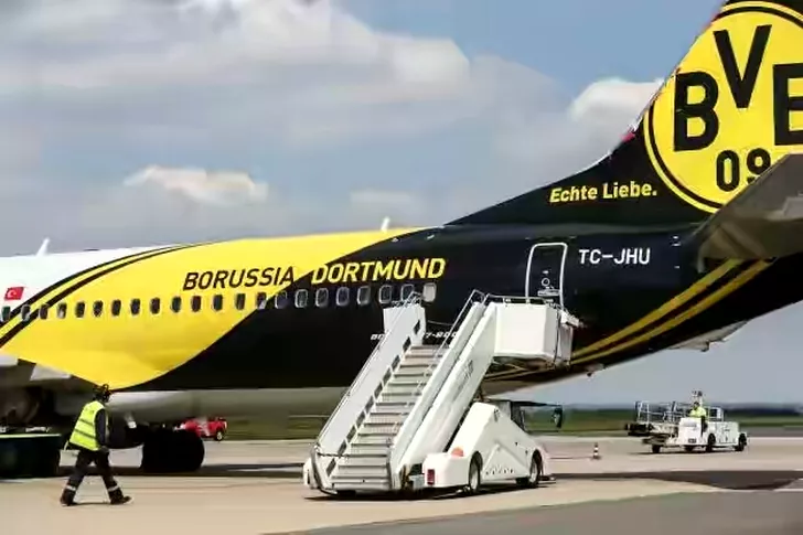 Borussia Dortmund, aproape de o tragedie aviatică pe aeroportul 