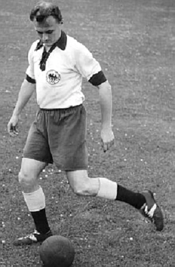 Singurul român campion mondial la fotbal, Josef Posipal, în naționala Germaniei de Vest în 1954