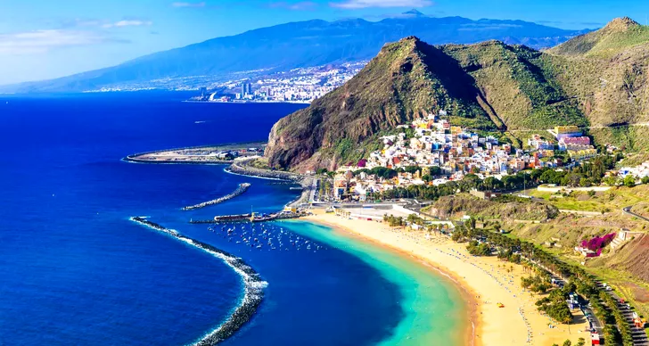 Peisajul din Santa Cruz de Tenerife