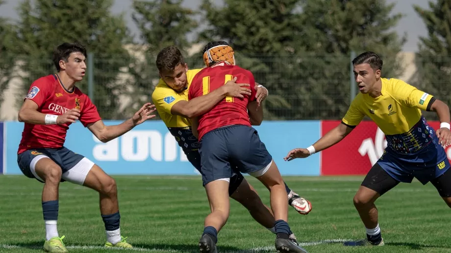 Umilinta fara precedent pentru Romania la Campionatul European de Rugby U18