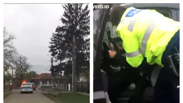 Un bărbat din Neamț a gonit cu poliția pe urme după ce a lovit femeia de pe locul din dreapta. Cum s-a sfârșit urmărirea