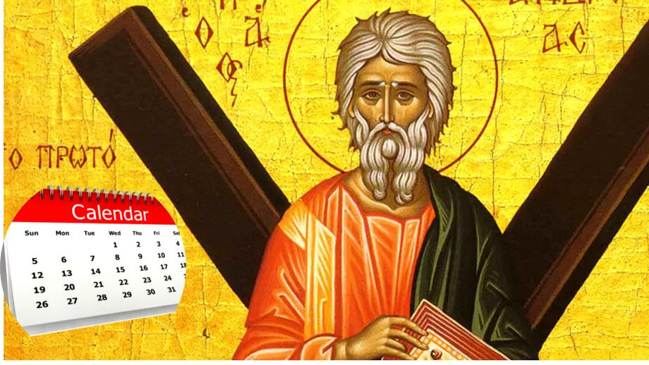 Calendar ortodox 30 noiembrie 2022 Sfantul Andrei Noua lucruri interzise de aceasta sarbatoare cu cruce rosie