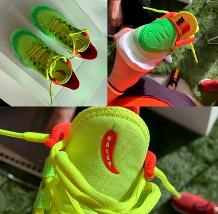 Moment eel Right Cât costă încălțămintea norocoasă oferită Simonei Halep de către Nike -  Fanatik.ro