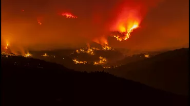 Video Incendii de amploare in Portugalia Pompierii si populatia sting flacarile impreuna