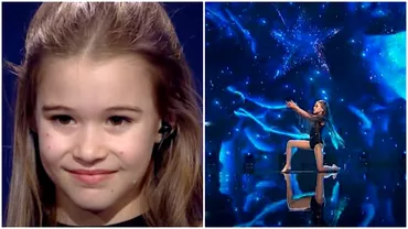 Jade Kover a facut spectacol la Romanii au talent La doar 9 ani a surprins printrun dans contemporan