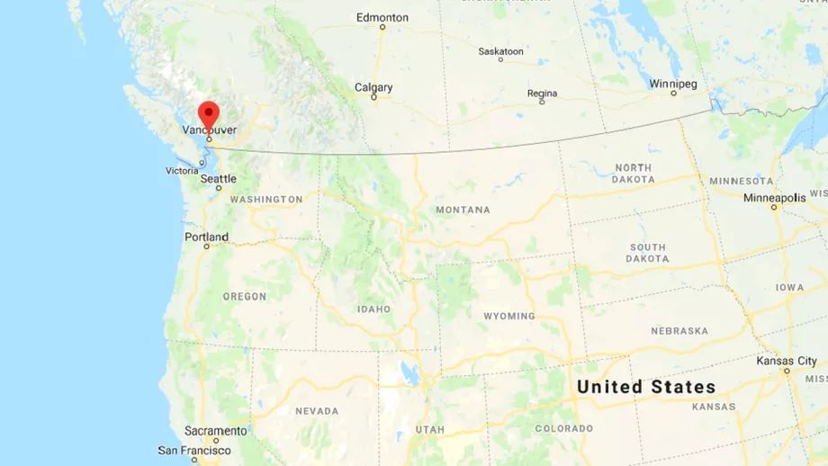 Cutremur de 65 grade pe scara Richter in apropiere de Canada Seismul sa produs la mica adancime