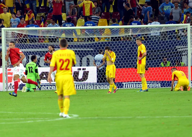 2.FOTBAL:ROMANIA-TURCIA 0-2,PRELIMINARIILE CM 2014 (10.09.2013)