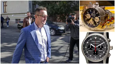 Sechestru si nu prea Sorin Blejnar ramane cu 3 ceasuri de lux desi e acuzat ca a luat mita 12 milioane euro Surpriza procurorilor DNA