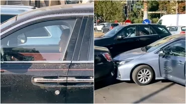 Gigi Becali accident cu masina in Bucuresti Prima reactie a patronului FCSB Au inceput toti sa filmeze