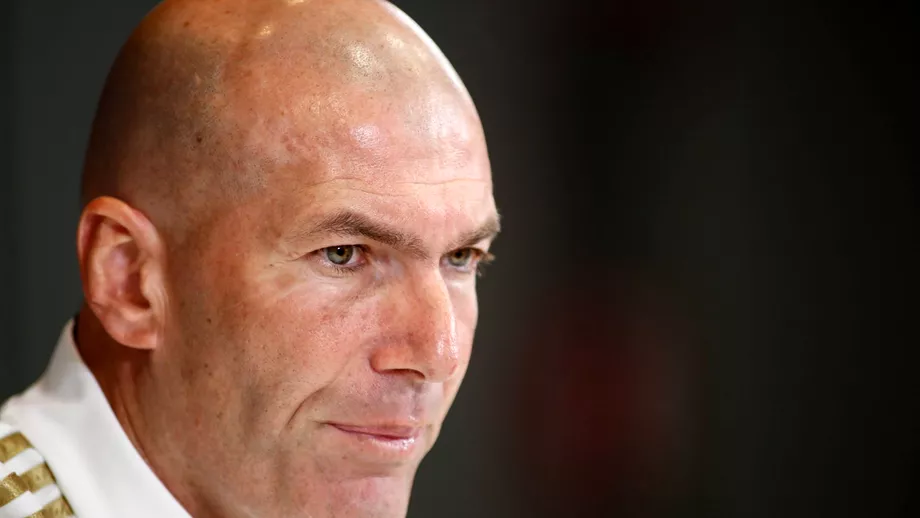 Scandal la ultima conferinta a lui Zinedine Zidane Vreti sa plec acum