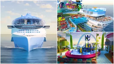Cum arata cea mai mare si luxoasa nava de croaziera construita vreodata Icon of the Seas pare desprinsa din filmele SF