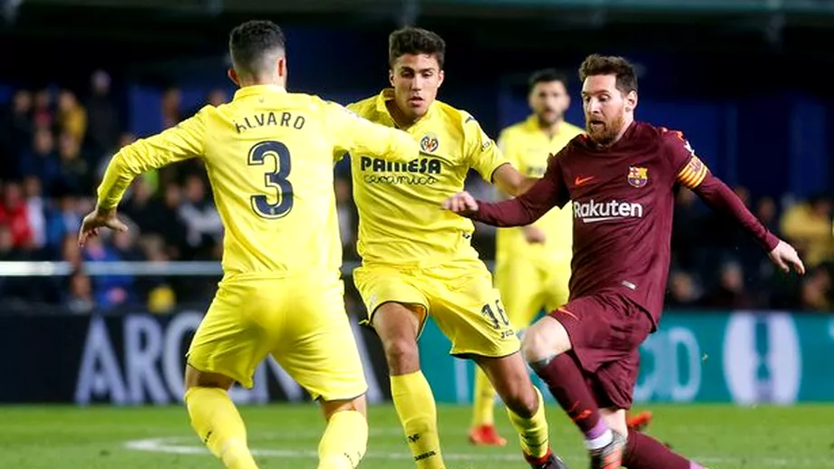 FC BarcelonaVillarreal 20 Victorie cu marcatori neasteptati pentru catalani Pique si Alena Video