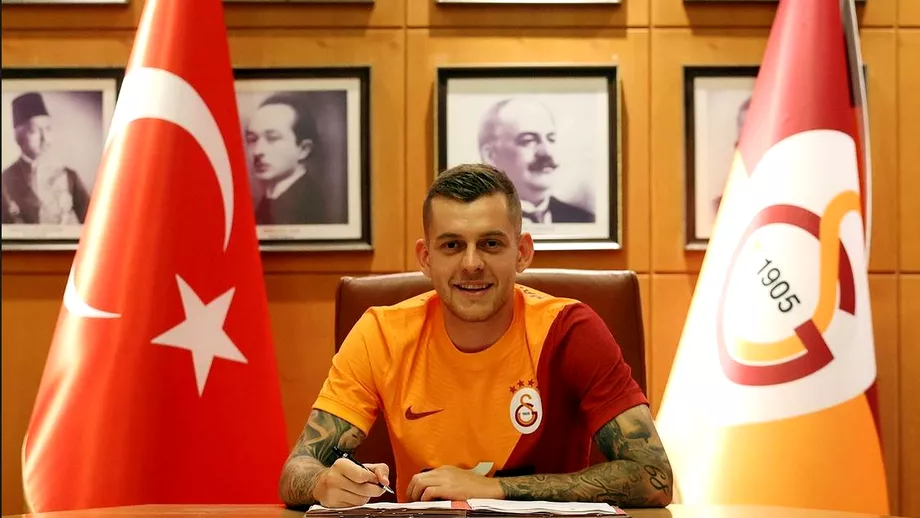 Oficial Galatasaray anunta transferul lui Alex Cicaldau de la Universitatea Craiova Primele imagini in tricoul galbenrosu Update exclusiv