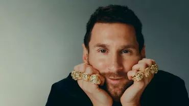 Messi cadou unic de la Adidas 8 inele cate unul pentru fiecare Balon de Aur