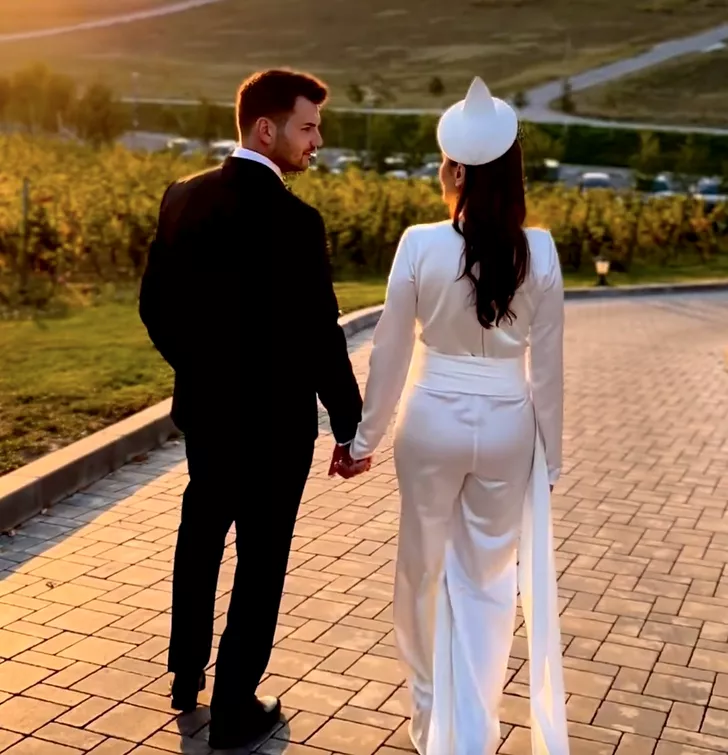 Albertina Ionescu și Constantin Opriș s-au căsătorit. Sursă foto: Instagram