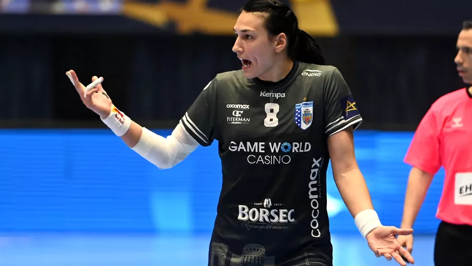 Cristina Neagu a facut scandal dupa meciul pierdut cu Esbjerg In repriza a doua a fost furt pe fata Video