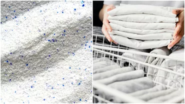 Cum poti scapa rapid de petele de pe haine cu un truc simplu Ce trebuie sa amesteci cu detergentul