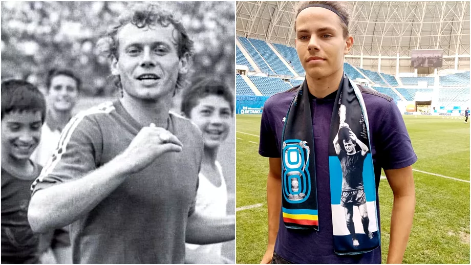 Atanas Trica nepotul lui Ilie Balaci a debutat la U Craiova Primul meci la 16 ani la fel ca Minunea Blonda