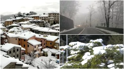 Ciclonul care face prăpăd în Europa loveşte România şi aduce zăpadă de jumătate...