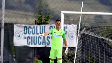 Razvan Ducan portarul care a luat sase goluri de la Backa Topola a plecat de la FCSB Unde va juca