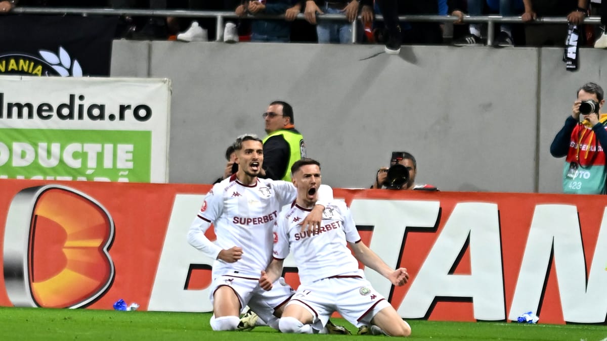 Rapid, răspuns instant prin Krasniqi și Rrahmani în derby-ul cu FCSB. Goluri marcate după greșelile lui Șut și Târnovanu. Video