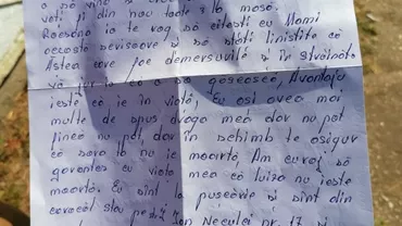 Mama Luizei Melencu scrisoare de la un detinut Garantez cu viata mea ca Luiza nu e moarta Va veni acasa