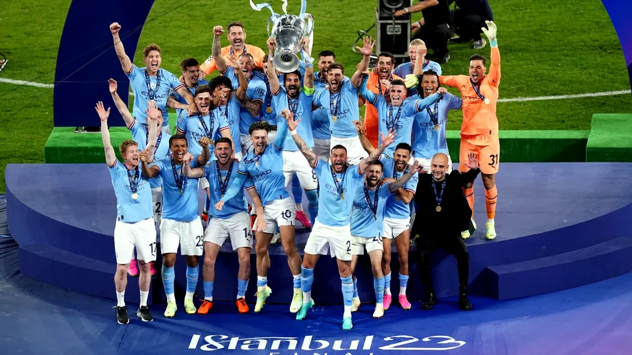 Cati bani a primit Manchester City castigatoarea Champions League in sezonul 20222023 Premiu urias incasat de la UEFA