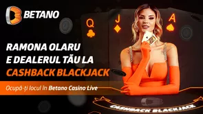 Ramona Olaru e dealerul tau de distractie si de cadouri in Betano Casino Live