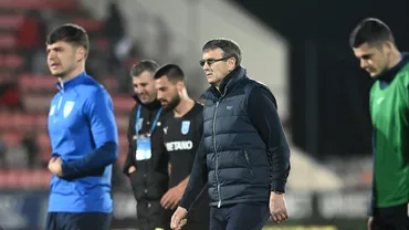 Eugen Neagoe acuza arbitrajul dupa FC Voluntari  Universitatea Craiova 10 Nu se mai putea juca nimic