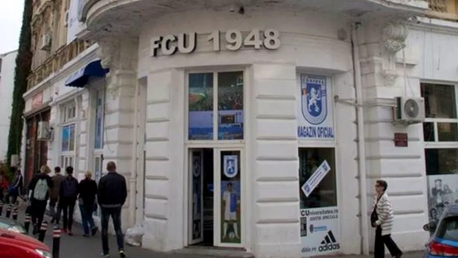 Lovitura pentru Adrian Mititelu Magazinul FCU Craiova a fost spart FOTO