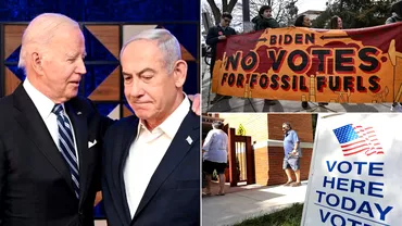 Joe Biden fata in fata cu reactiunea Il poate costa presedintia sprijinul masiv pentru Netanyahu