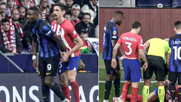 Marcus Thuram gest obscen in Atletico Madrid  Inter Agresiune inimaginabila Video