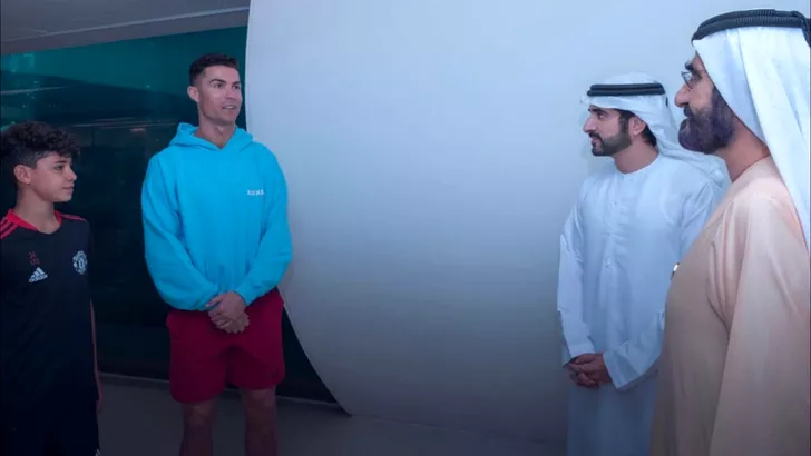 Cristiano Ronaldo în Dubai