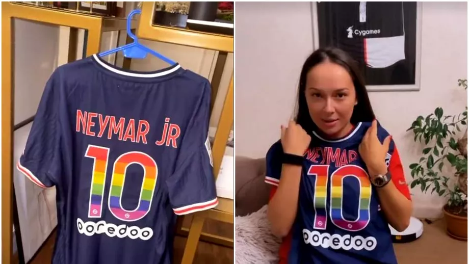 Vladuta Lupau a obtinut la o licitatie tricoul lui Neymar Este unicat Nu imi vine sa cred