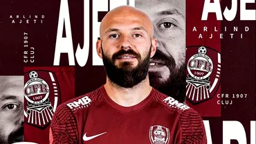 Fanatik confirmat Arlind Ajeti prezentat oficial la CFR Cluj Update exclusiv