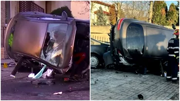 Tragedie de Craciun in Bucuresti Un sofer drogat sa rasturnat cu masina O fata de 19 ani pasagera a murit
