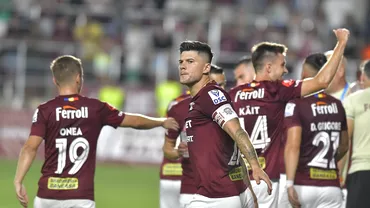 Rapid  U Cluj 10 in etapa a 8a din SuperLiga Giulestenii castiga cu un gol din penalty si urca pe primul loc Cum arata clasamentul