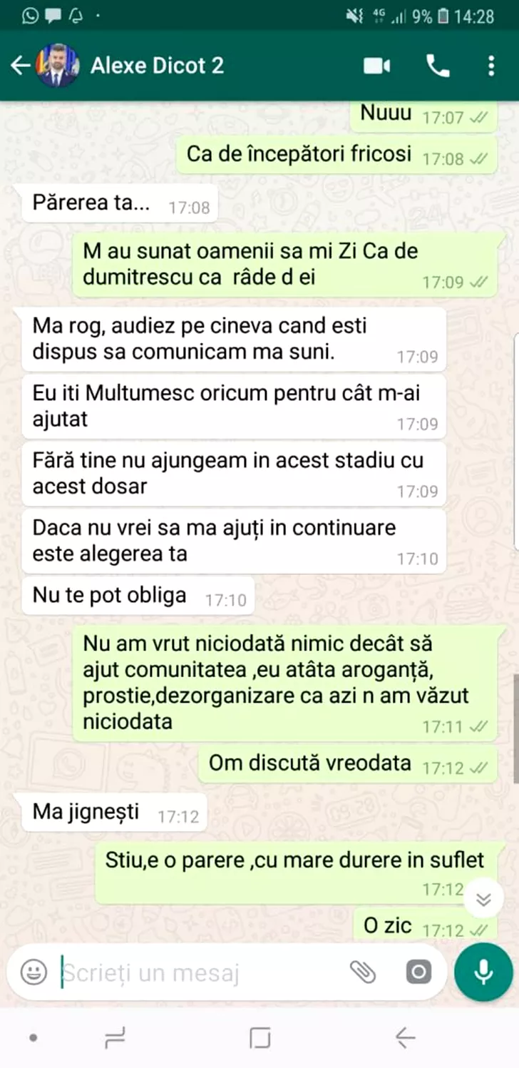 conversații whatsapp alexandra măceșanu
