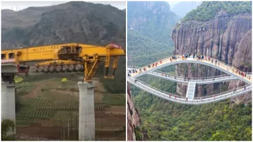 Aceasta este masinaria care ii ajuta pe chinezi sa construiasca poduri uriase in cateva zile I se mai spune si monstrul de fier