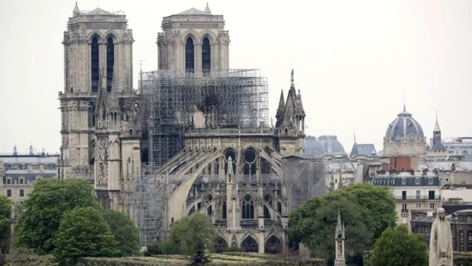 A fost stabilizata structura Catedralei NotreDame din Paris Ce riscuri mai sunt acum