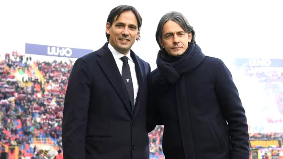 Frații Inzaghi domină Italia! Simone, pe primul loc în Serie A, iar Filippo e lider în liga a doua