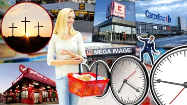 Paste 2022 Program Lidl Kaufland Carrefour Profi Mega Image Auchan Cora