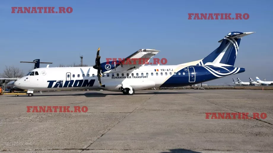 Cum arata noile avioane ATR 72600 de la TAROM Primul dintre ele a aterizat marti pe Aeroportul Otopeni Galerie Foto  Video