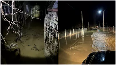 Inundatii in BistritaNasaud Zeci de case sub ape oamenii sunt disperati Suntem toata noaptea de priveghi Video
