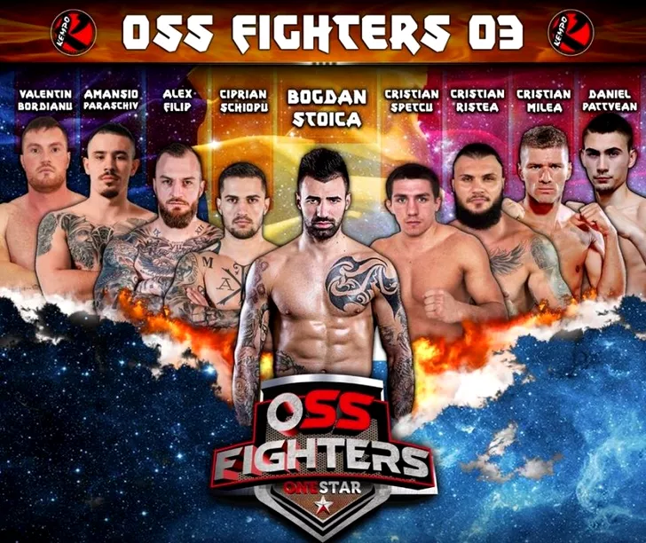 Ei sunt „eroii” supergalei K1 OSS Fighters 3 din 28 februarie, Sala Polivalentă, București. Cine va pleca la Hollywood?