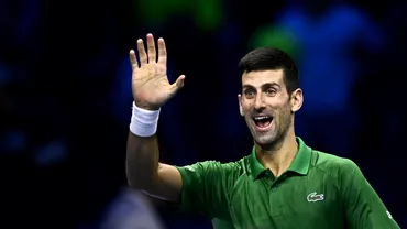 Turneul Campionilor la tenis masculin Reactia lui Novak Djokovic dupa ce a castigat titlul la Torino Intotdeauna ma vad cel mai bun din lume