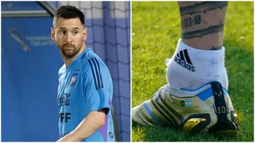 Adevarul din spatele pozei care a bagat spaima in Argentina Ce avea de fapt Lionel Messi la glezna